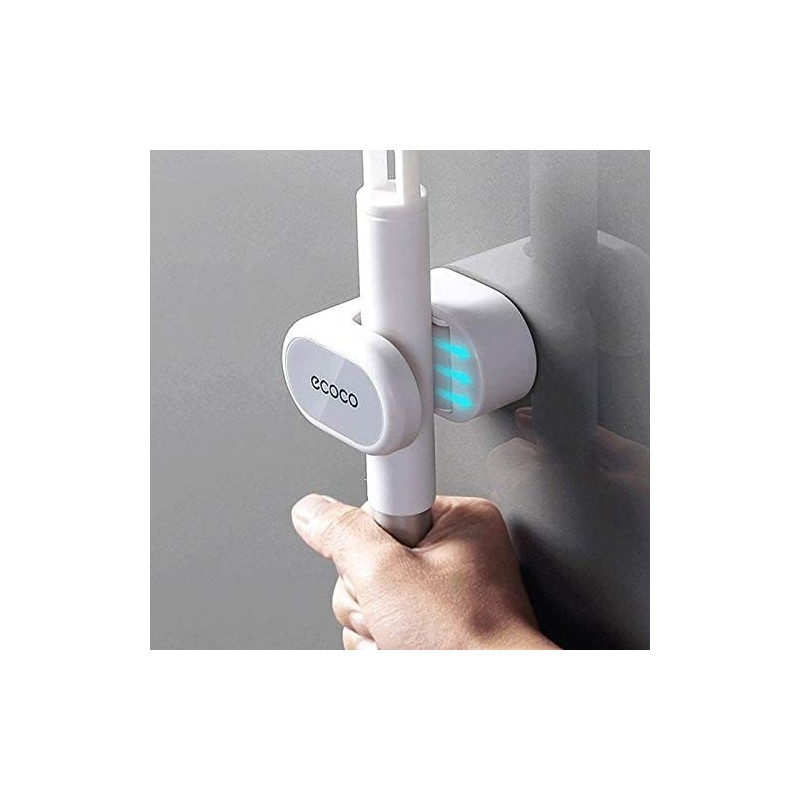 YoungNee Dropshipping Lot de 3 supports muraux adhésifs pour balai et serpillère