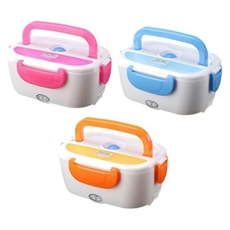 Boîte à repas de voyage chauffante avec adaptateur allume-cigares - Idéale pour roulotte, auto