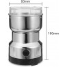 Moulin à grains de café électrique en acier inoxydable