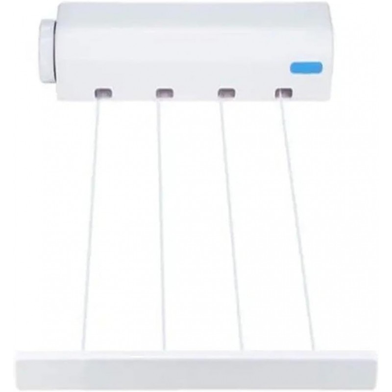 Séchoir à linge automatique rétractable avec crochet réglable