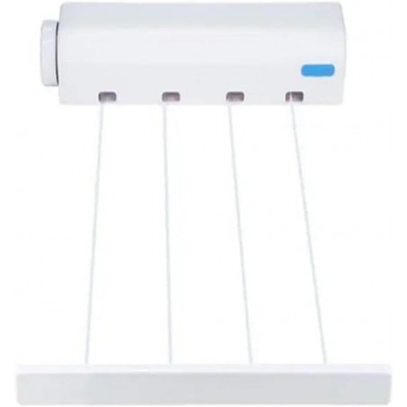 Séchoir à linge automatique rétractable avec crochet réglable