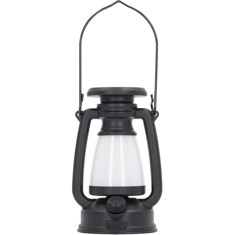 Lanterne Vintage, Lanterne Décorative LED à intensité Variable en Continu, Lanterne Vintage Portable pour l'intérieur (L)