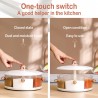 Liazy esuoh Boîte à épices rotative à 360° de grande capacité, distributeur d'épices multifonction de cuisine, 5 compartiments