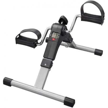 ERNP Mini vélo d'exercice Pliable pour la rééducation des Bras et des Jambes et la rééducation avec écran LCD et résistance