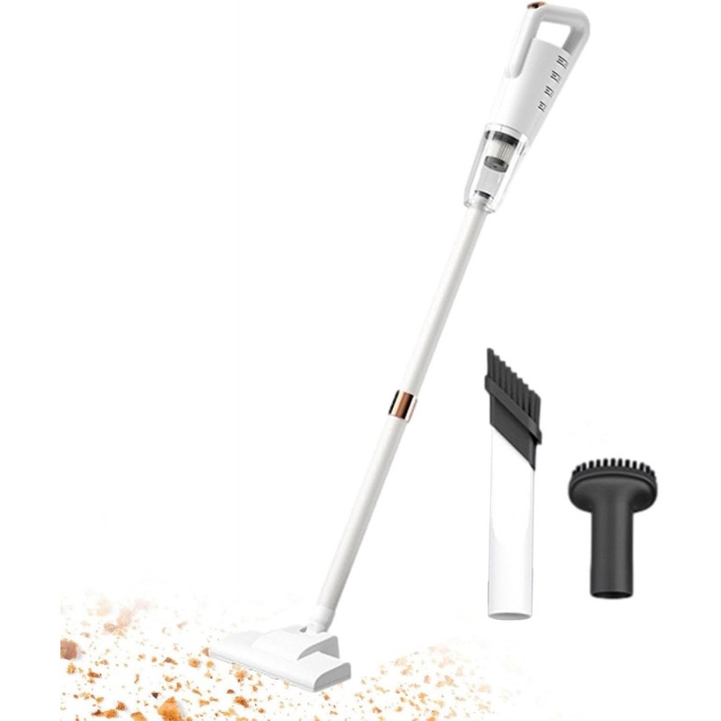 SENZZ Aspirateur sans Fil, aspirateur Voiture, aspirateur Puissant d'aspiration 120 W 85 kpa, aspirateur Balai à Main, pour