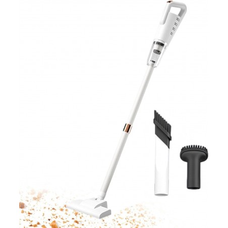 SENZZ Aspirateur sans Fil, aspirateur Voiture, aspirateur Puissant d'aspiration 120 W 85 kpa, aspirateur Balai à Main, pour