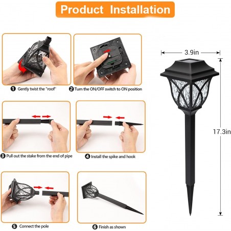 Lumière Solaire de Jardin