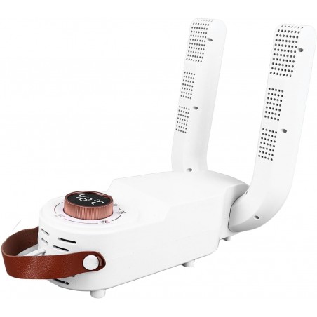 Sèche-Chaussures électrique, Séchage et Désodorisation Rapides, Minuterie, Pliable, Silencieux, Température Constante,