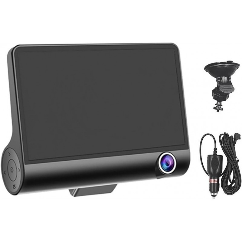 DVR 3 caméras 4.0 pouces Cam Voiture Full Haute Définition Enregistreur Vidéo Auto Registrator Cam avec 3 Voies Caméras