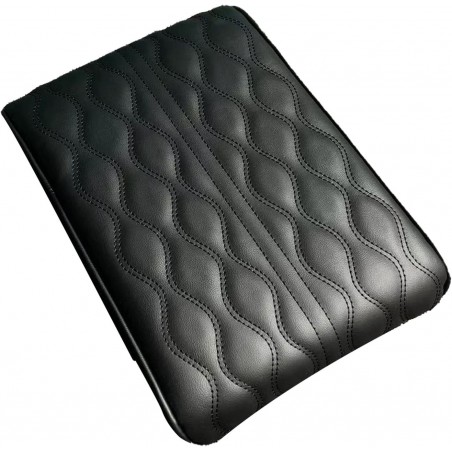 Voiture Accoudoir Siège Boîte Couverture, Universel PU En Cuir Console Accoudoir Pad pour Plus de Confort et de Style, Empêche