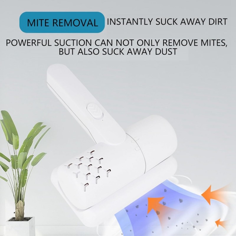 Aspirateur puissant et efficace Dcm216 (Blanc, 24 x 17,5 x 8,5 cm)