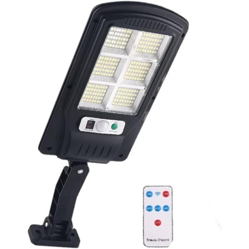 Spot solaire LED extérieur 240 LED, lampe avec détecteur de mouvement et télécommande, 3 modes réglables, IP65 étanche, parfait