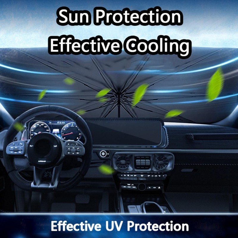 Pare Soleil Voiture Pare Brise Avant Parapluie pour Honda CRV 5-Seat 4 Generation 2017-2023, Parapluie Pare-Soleil de Voiture