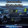 Pare Soleil Voiture Pare Brise Avant Parapluie pour Honda CRV 5-Seat 4 Generation 2017-2023, Parapluie Pare-Soleil de Voiture