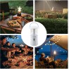 Lámpara LED portátil, luz de campamento de emergencias, linterna de campamento recargable, linternas de campamento al aire