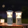 Lámpara LED portátil, luz de campamento de emergencias, linterna de campamento recargable, linternas de campamento al aire