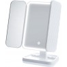 Miss Sweet Lighted Tri-fold Makeup Mirror Vanity Mirror with 1X/2X/3X Magnification (Pure White)