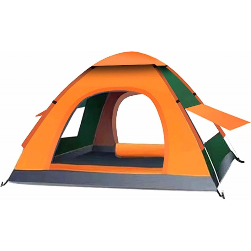 Pop-up Outdoor Camping Tent, Two Wide Doors Portable Travel Tent, Dome Tent with Bag, Suitable for Camping Backpacking Outdoor