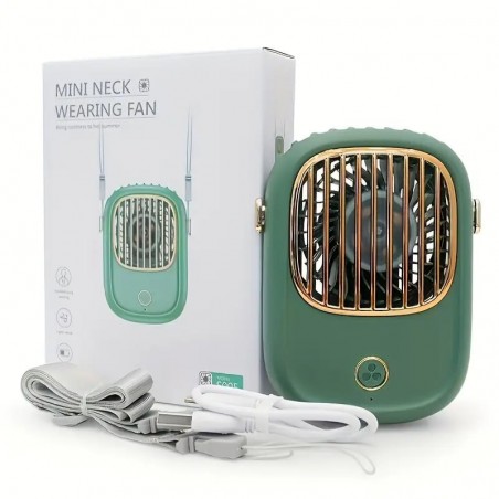 مروحة صغيرة للارتداء حول العنق