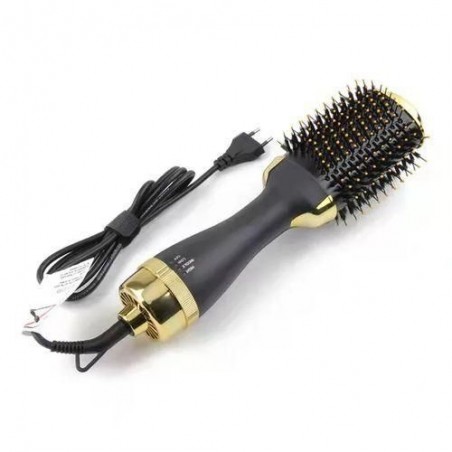 One-step hair drying brush