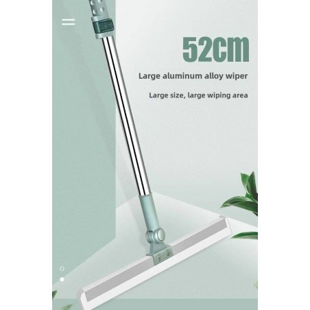 Magic Broom, Multifunctional Silicone Scraping Broom, Retractable Silicone Magic Broom for Floors, Glass, Windows