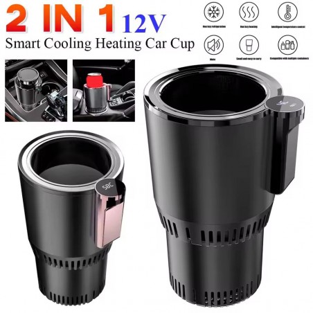 Tasse multifonctionnelle pour voiture intelligente, combinant fonctions de refroidissement et de chauffage pour les boissons
