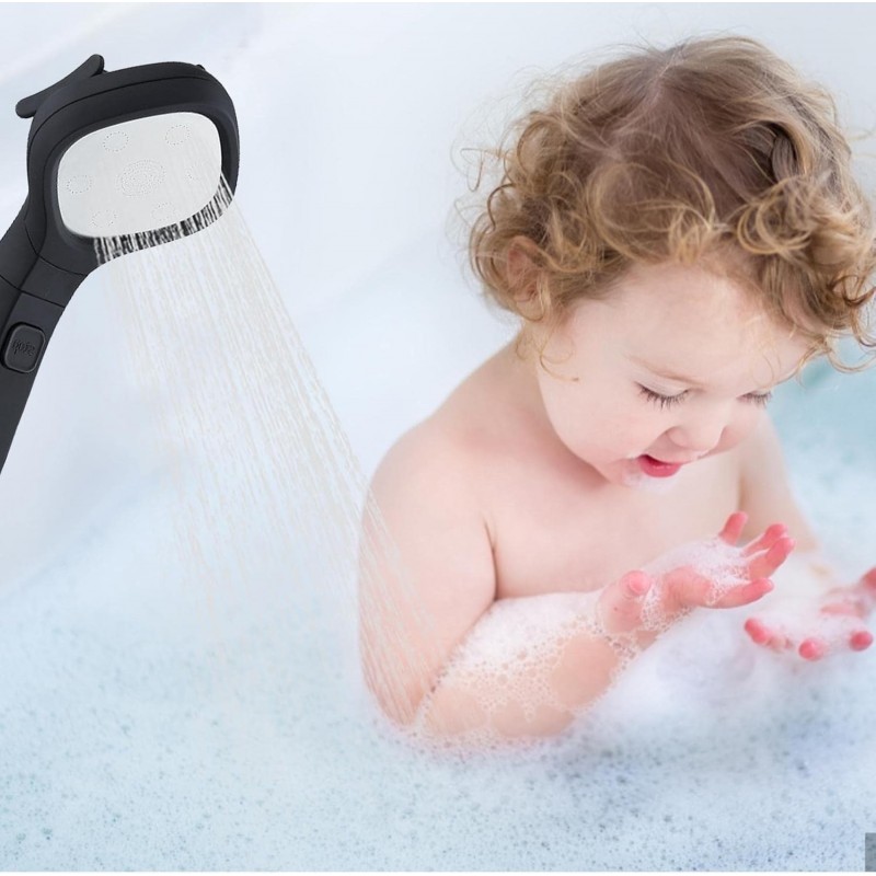 Haute Pression multifonctionnelle Haute Pression avec Fonction d'arrêt – à Effet Pluie Luxe Power Wash pour Nettoyer la