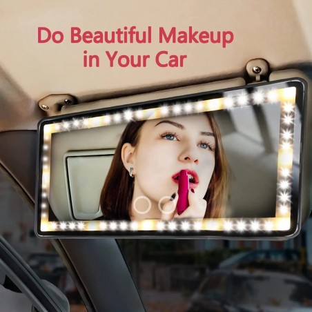 makeup mirror for car-lit mirror