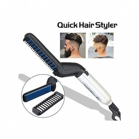 Electric Beard and Hair Straightener Comb