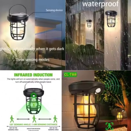 Lumière Extérieure Étanche à Induction Infrarouge CL-T88